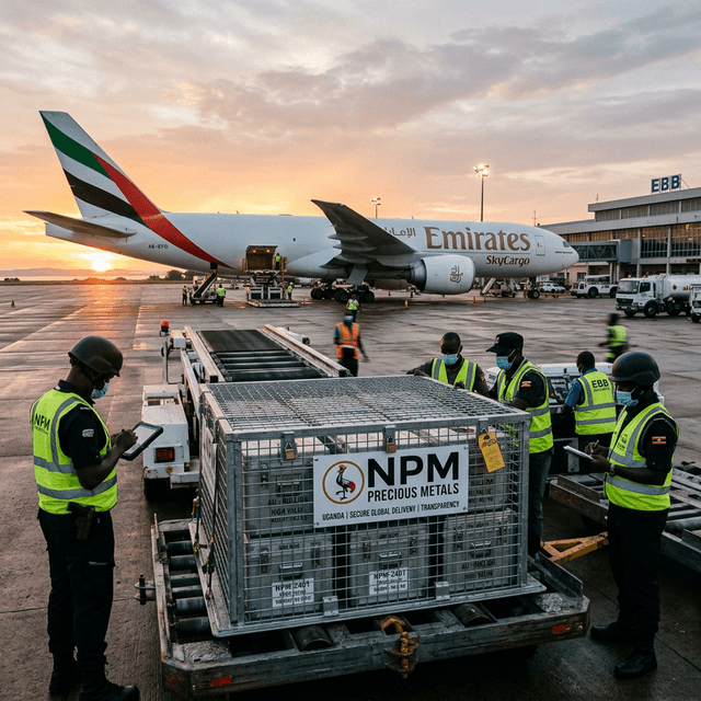 Secure Export Packaging — Entebbe Airport Transit
